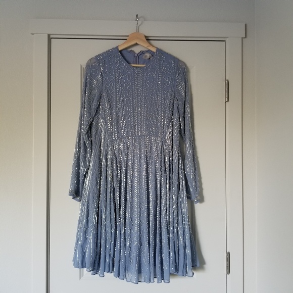 Asos maternity dusty blue dress - Picture 4 of 7